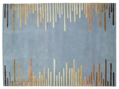 IMPULSE - Handmade custom wool and silk rug _ Deirdre Dyson