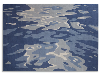 SPLASH - Hand knotted rug in wool and silk _ Deirdre Dyson