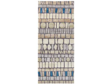 STONEY GEMS - Hand-knotted tapestry in silk and wool _ Deirdre Dyson