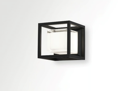 MONTUR S LED - LED opal glass wall light _ Deltalight