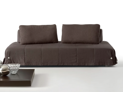 GHOST - Fabric sofa bed with removable cover _ Dema