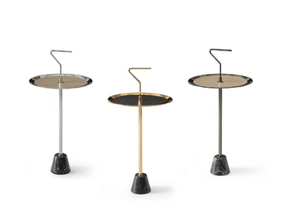 LINUS - Round side table _ Dema
