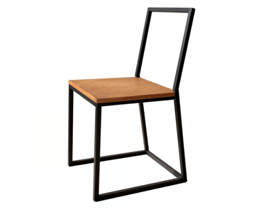 MIA - Iron and oak chair _ Deodara
