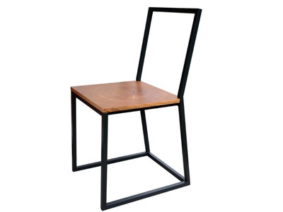 MIA - Iron and walnut chair _ Deodara