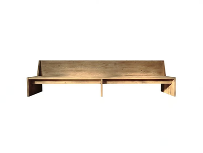 STAR - Oak bench with back _ Deodara