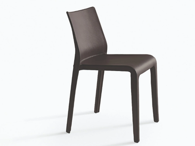 LISBONA - Leather chair _ Desalto