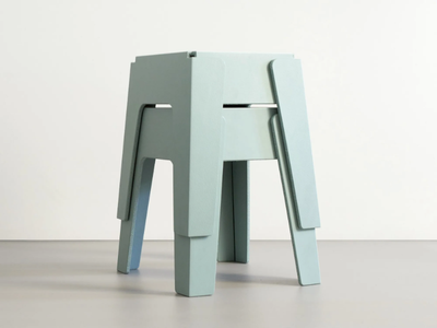BUTTER - Low stackable stool _ DesignByThem