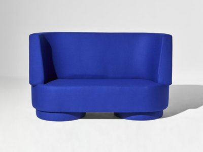 CONFETTI - Fabric small sofa high-back _ DesignByThem