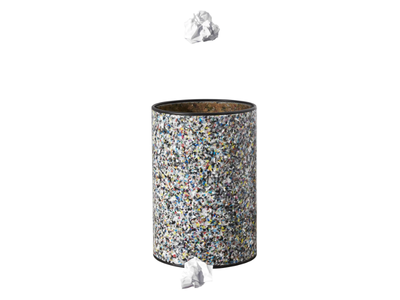 CONFETTI - Recycled plastic waste paper bin _ DesignByThem