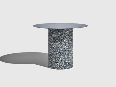 CONFETTI - Round metal table _ DesignByThem