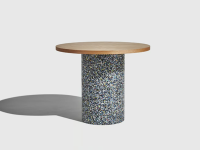 CONFETTI - Round wooden table _ DesignByThem