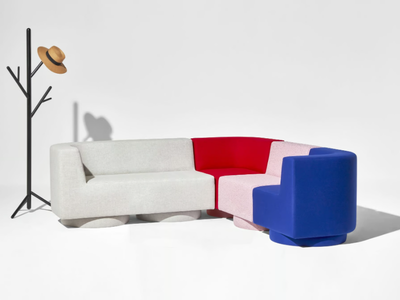 CONFETTI - Sectional fabric sofa _ DesignByThem