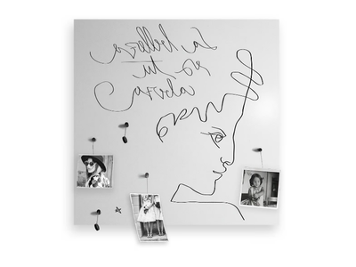 BELLEZA - Magnetic dry erase board _ designobject.it