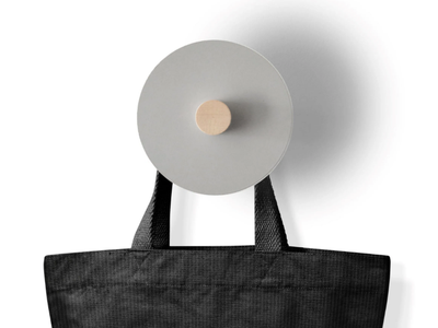 MODERNO - Wall-mounted powder coated steel coat rack _ designobject.it