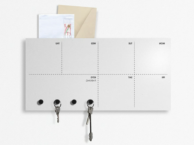 WEEKLY PLANNER - Magnetic dry erase board _ designobject.it