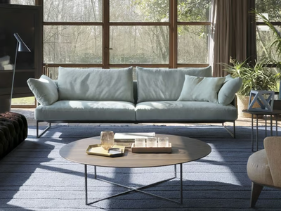 ARLON - 3 seater fabric sofa with removable cover _ Désirée divani