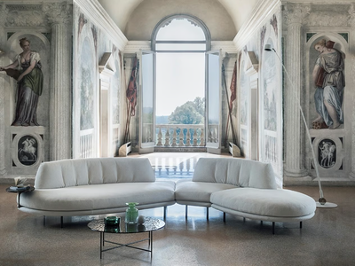 ELIES - Modular fabric sofa _ Désirée divani