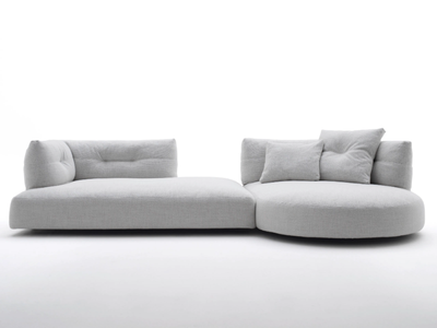 ETHÌA - Sectional sofa with removable cover _ Désirée divani