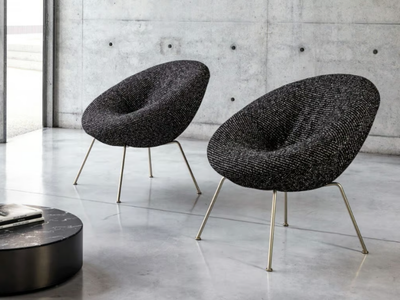 NEST SOFT - Fabric armchair _ Désirée divani
