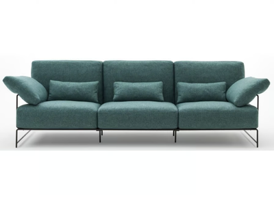 RITO - 3 seater fabric sofa with removable cover _ Désirée divani