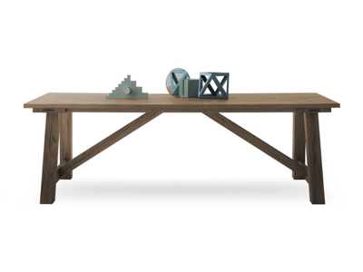 CASTLE - Rectangular oak table _ Devina Nais