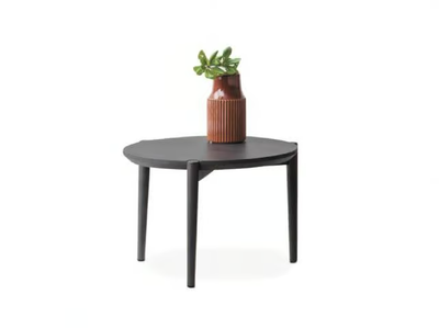 SCOTT - Round solid wood coffee table _ Devina Nais