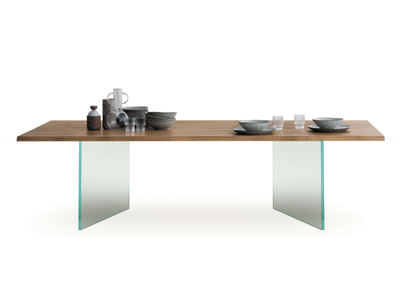 TWINS - Rectangular oak table top _ Devina Nais