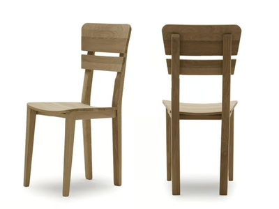 WOOD3 - Solid wood chair open back _ Devina Nais