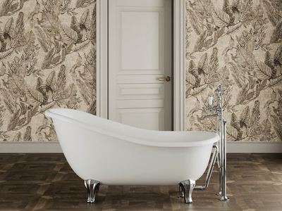 RAINFOREST ANTIQUE GOLD - Vinyl wallpaper