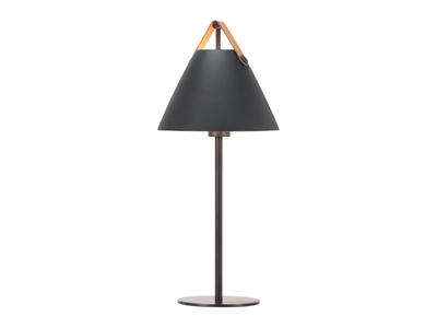 STRAP - Metal and leather table lamp _ DFTP