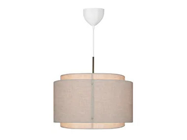 TAKAI - Dimmable linen pendant lamp _ DFTP
