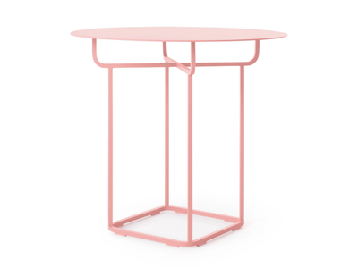 GRILL - Round powder coated aluminium table _ Diabla