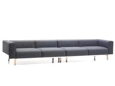 BREAD - Sectional 4 seater fabric sofa _ Diemme