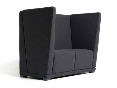 CIRCUIT - 2 seater high-back fabric sofa _ Diemme