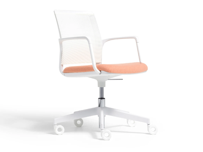 HOST - Swivel height-adjustable chair with 5-spoke base _ Diemme