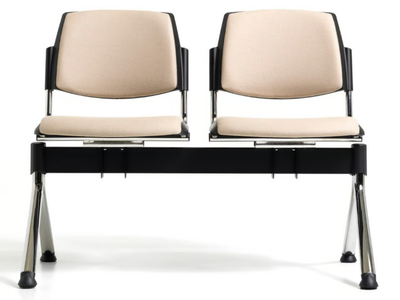 NEW BONN - Fabric beam seating with tip-up seats _ Diemme