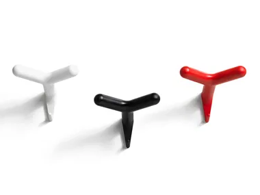 ROCKET - Wall-mounted metal office coat rack _ Diemme