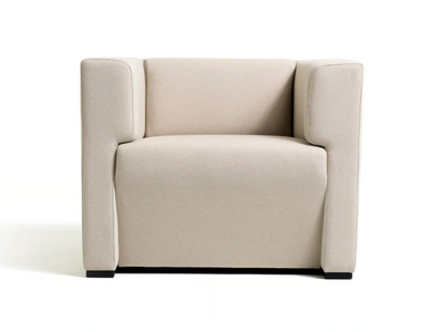 TOFFEE - Fabric armchair with armrests _ Diemme