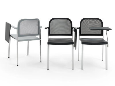 MAKEUP NET - Polypropylene training chair with writing tablet _ Diemmebi