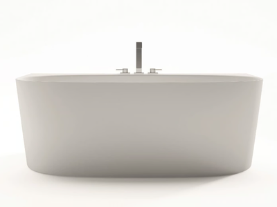 BULL - Oval Mineralux Stone bathtub _ DISENIA