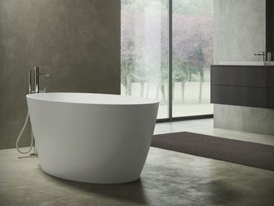 LAKE - Freestanding oval bathtub _ DISENIA