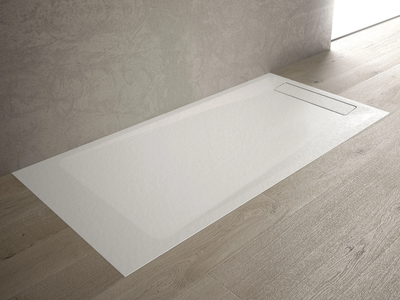 LINEA - Built-in rectangular custom Technogel® shower tray _ DISENIA