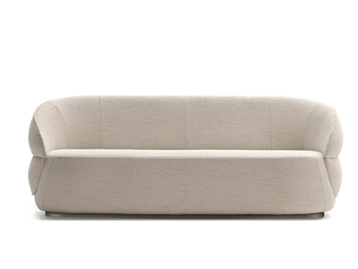 CLIP - 3 seater fabric sofa