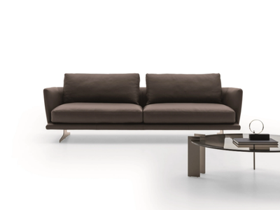 ROYAL - 3 seater leather sofa