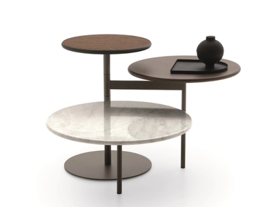 TRIS - Swivel coffee table _ Ditre Italia