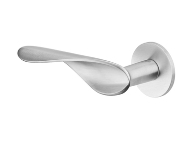 WING - Brass door handle