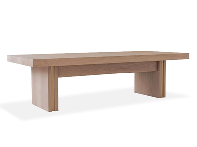 SAINT TROPEZ - Rectangular oak dining table _ DOM Edizioni