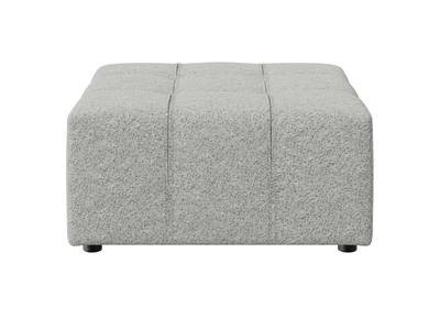 BRESCIA - Square tufted fabric pouf