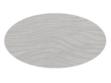 KENAI - Round handmade cotton rug