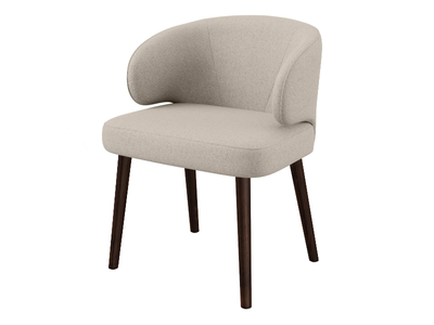 PENTA - Fabric chair with armrests